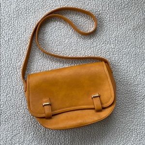 Joe Boxer Mustard Yellow Purse Handbag EUC